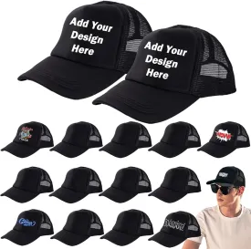 15 Pack Sublimation Blanks Trucker Hats Bulk Bulk Wholesale Mesh Baseball Cap DIY Custom Hats for Men Women