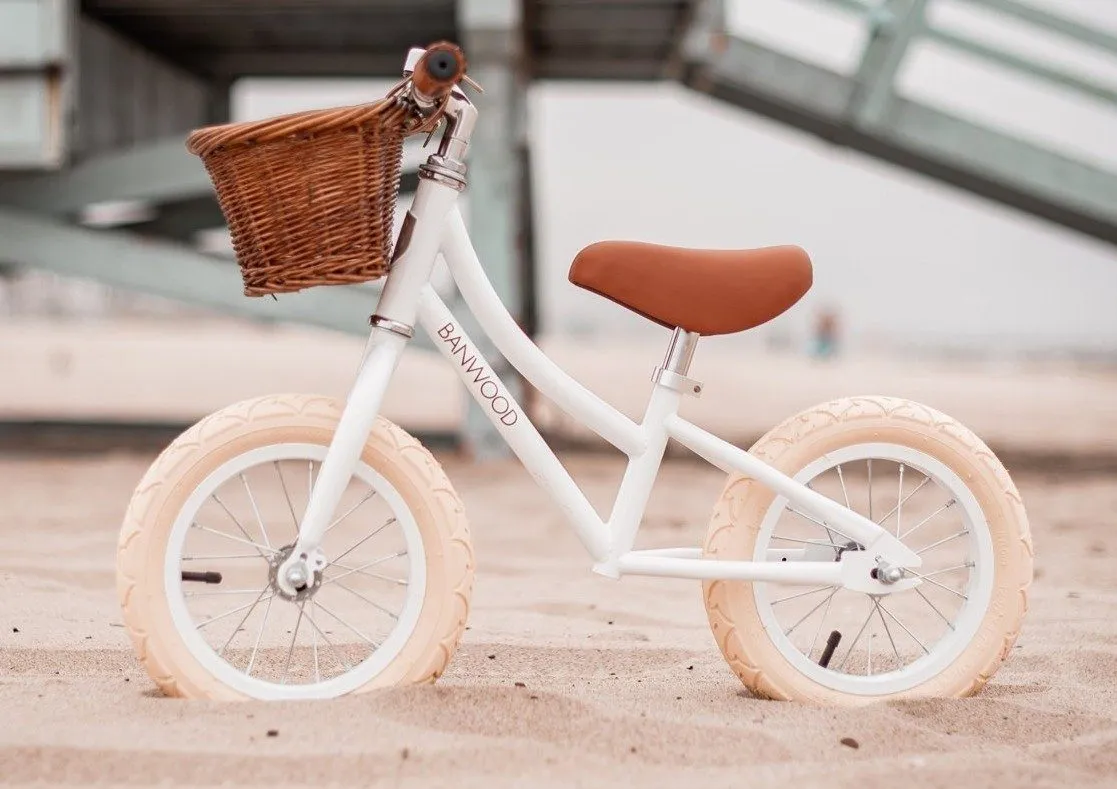 Banwood First Go! Balance Bike | White