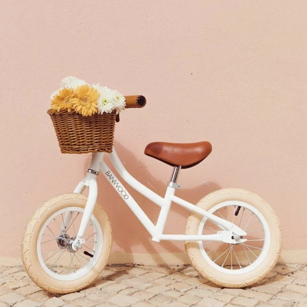 Banwood First Go! Balance Bike | White