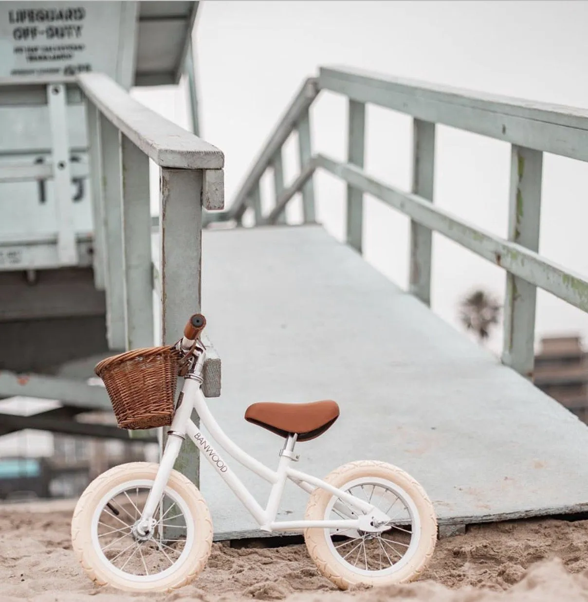 Banwood First Go! Balance Bike | White
