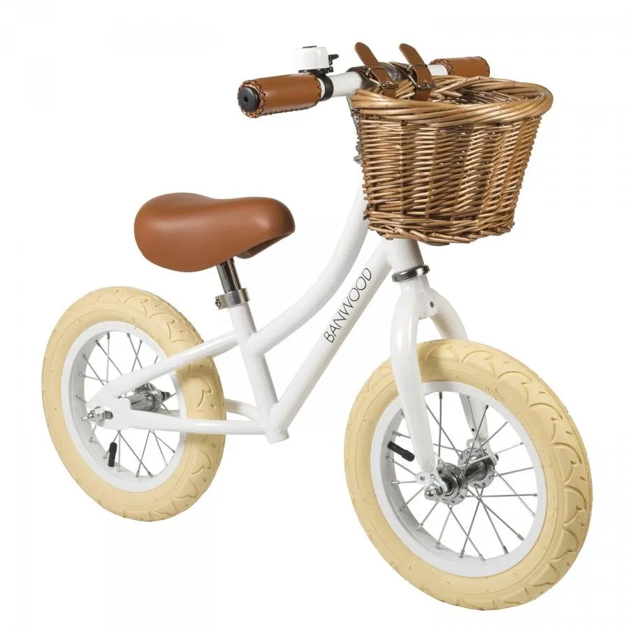Banwood First Go! Balance Bike | White