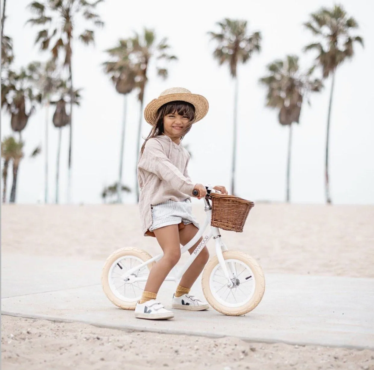 Banwood First Go! Balance Bike | White