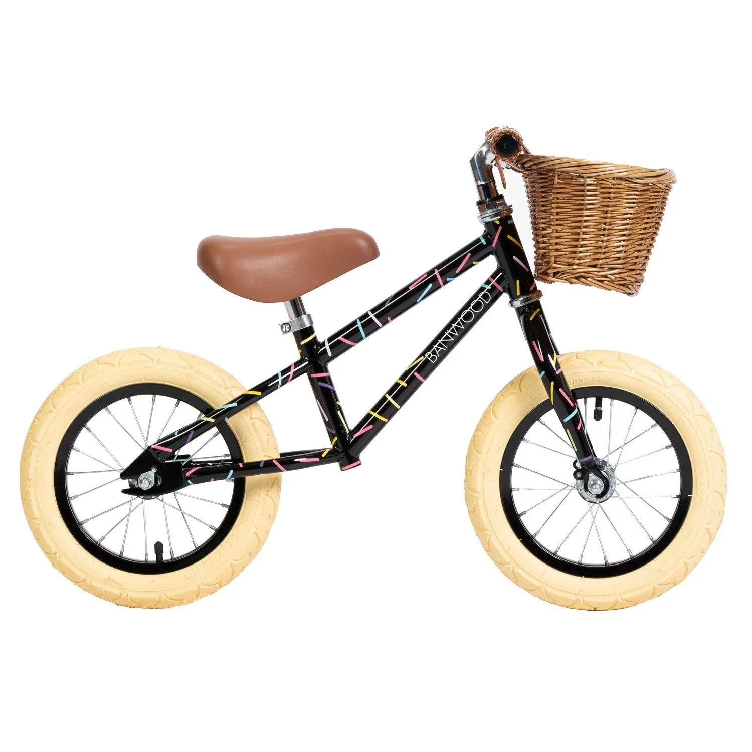 Banwood x Marest First Go! Balance Bike | Allegra Black