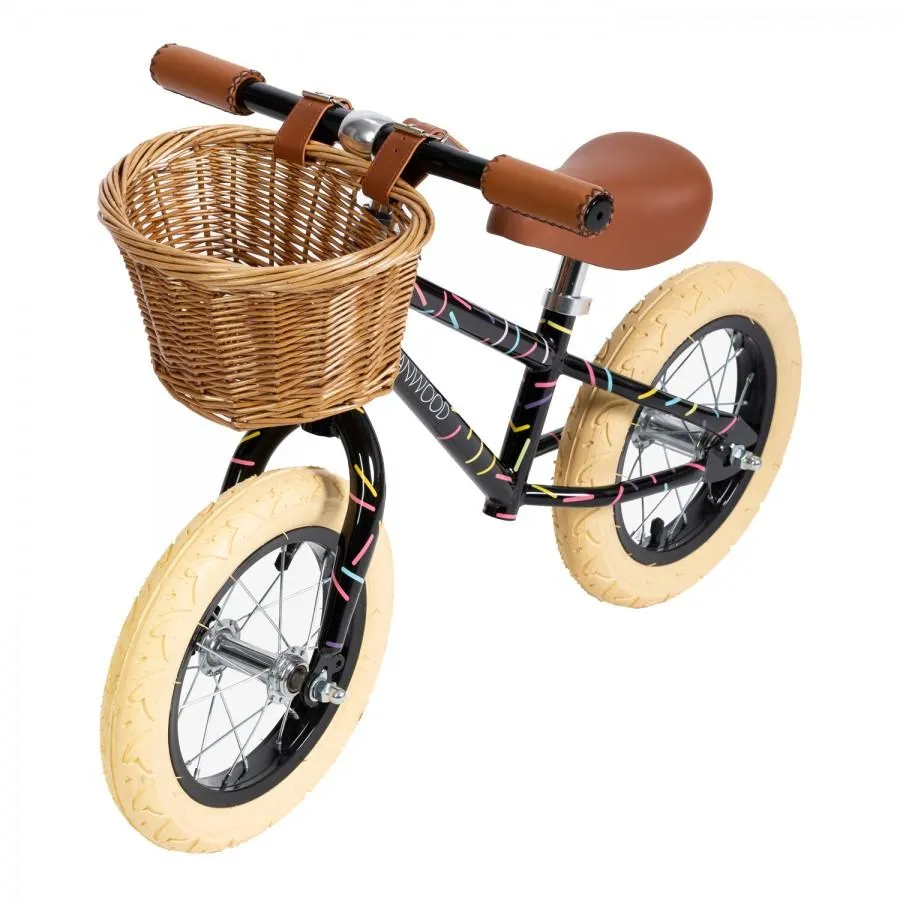 Banwood x Marest First Go! Balance Bike | Allegra Black