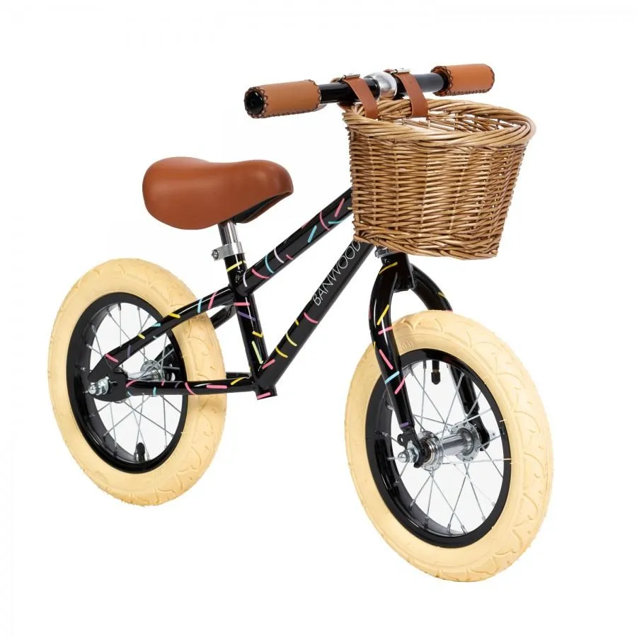 Banwood x Marest First Go! Balance Bike | Allegra Black
