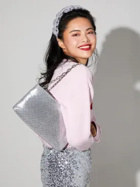 Cameron Shoulder Bag | Silver
