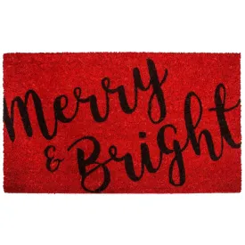 Christmas Merry and Bright Doormat