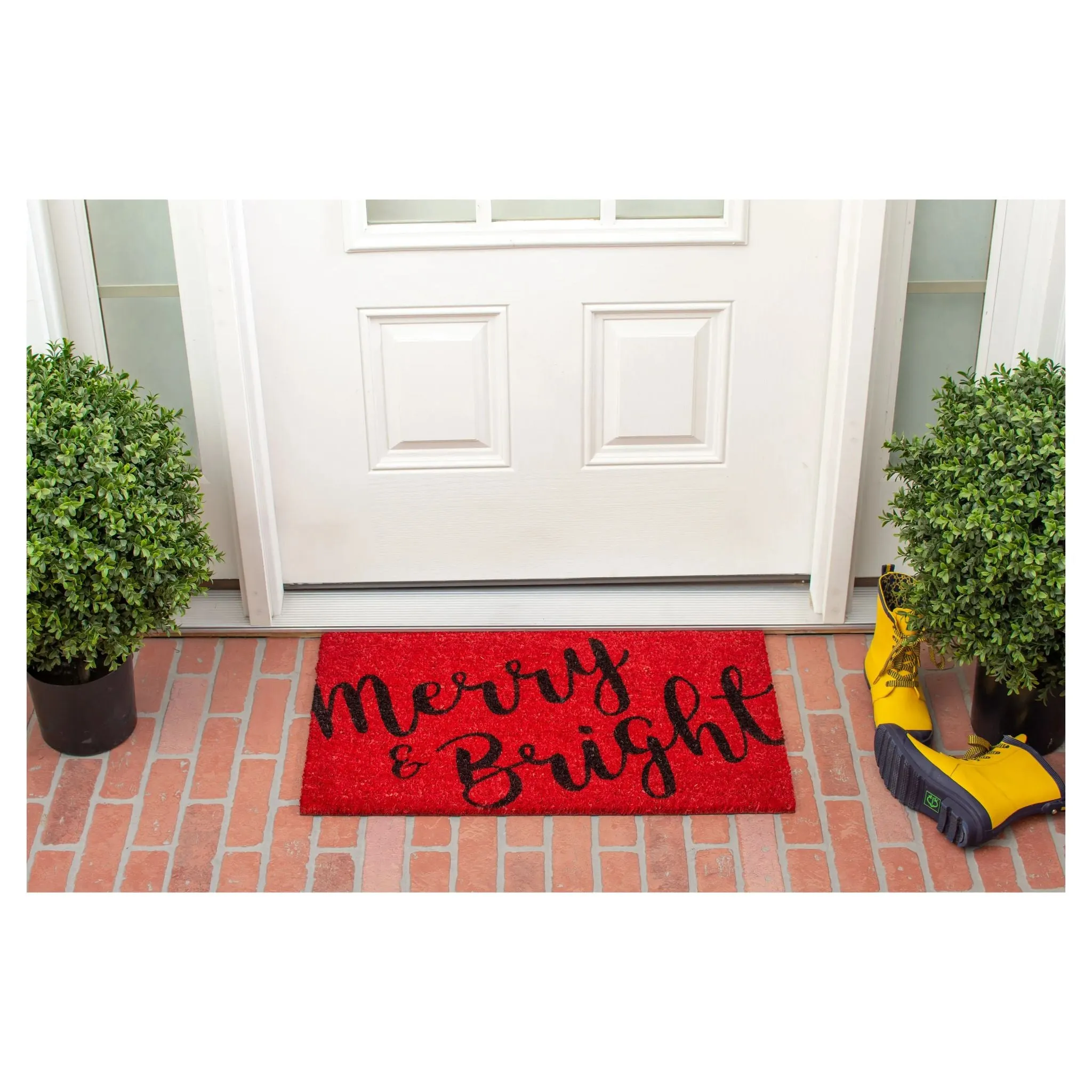 Christmas Merry and Bright Doormat