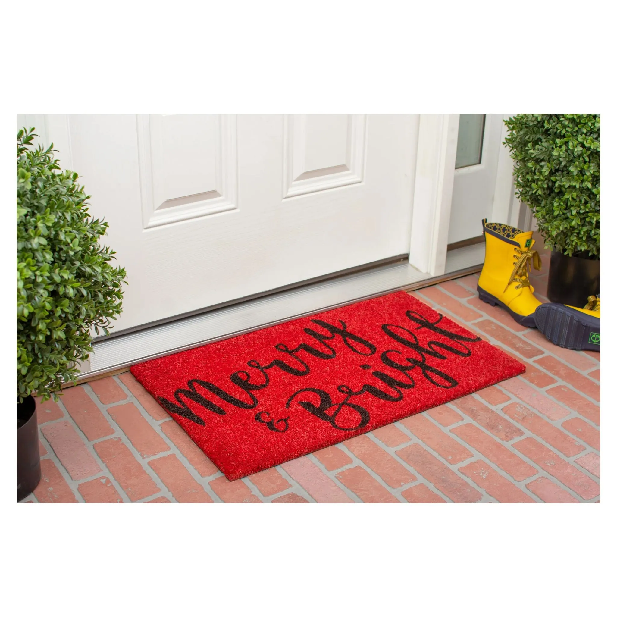 Christmas Merry and Bright Doormat