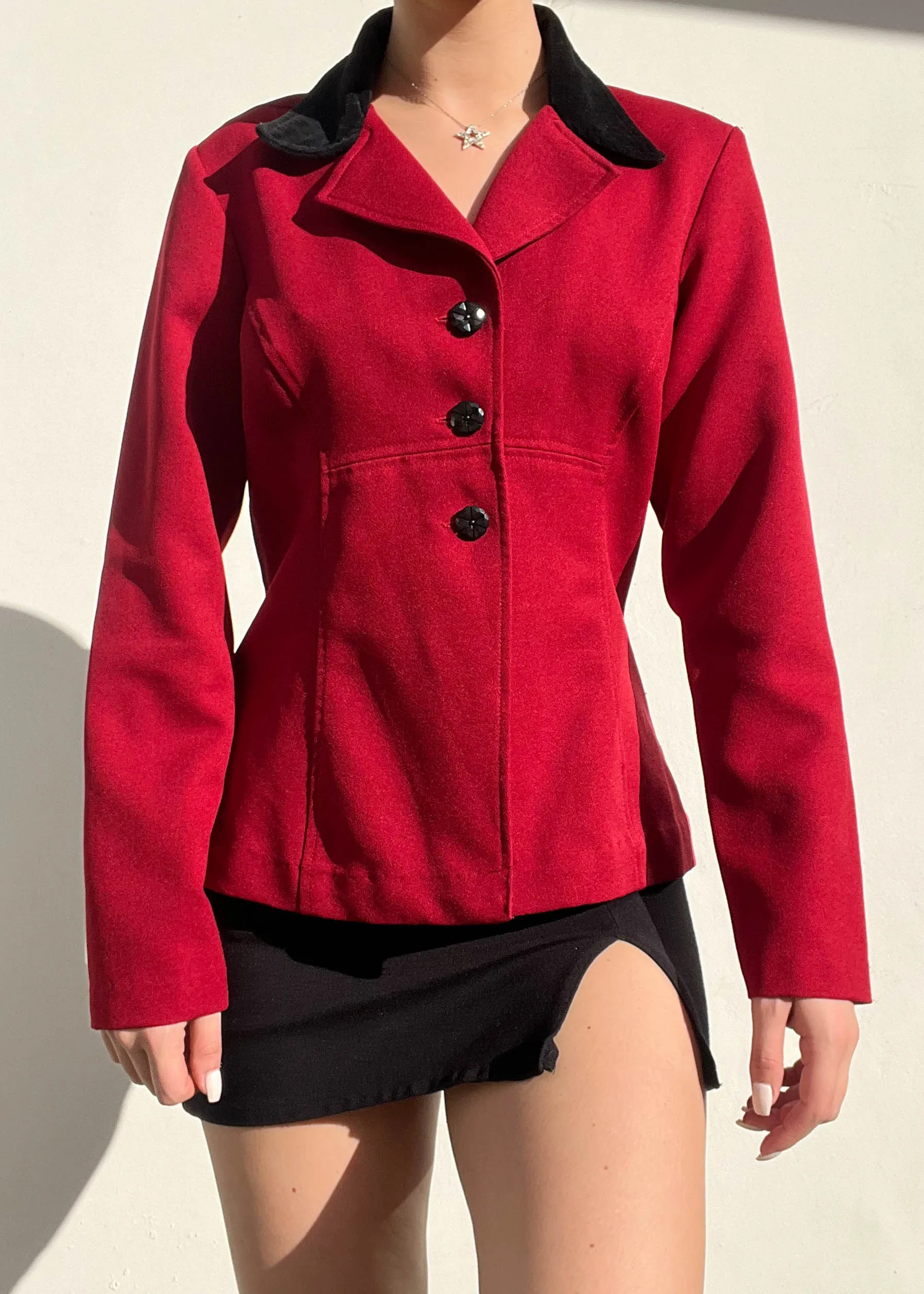 Crimson 90's Blazer (S)