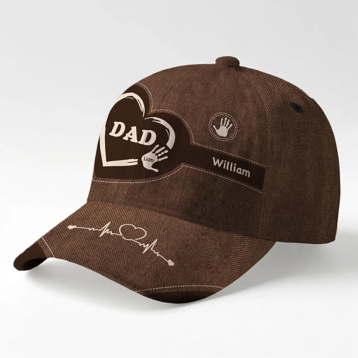 Custom Dad Hats Personalized Dad Baseball Cap with Names Fathers Day Hats Gifts for Dad Daddy Grandpa Men Husband