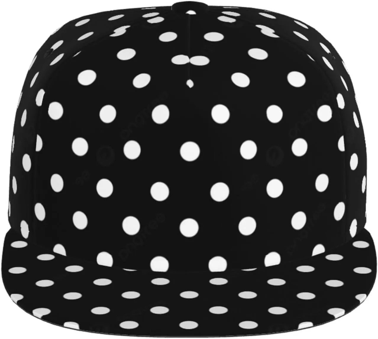 Funny Baseball Cap, Flat-Brimmed Hat, Adjustable Snapback Hat for Men and Women