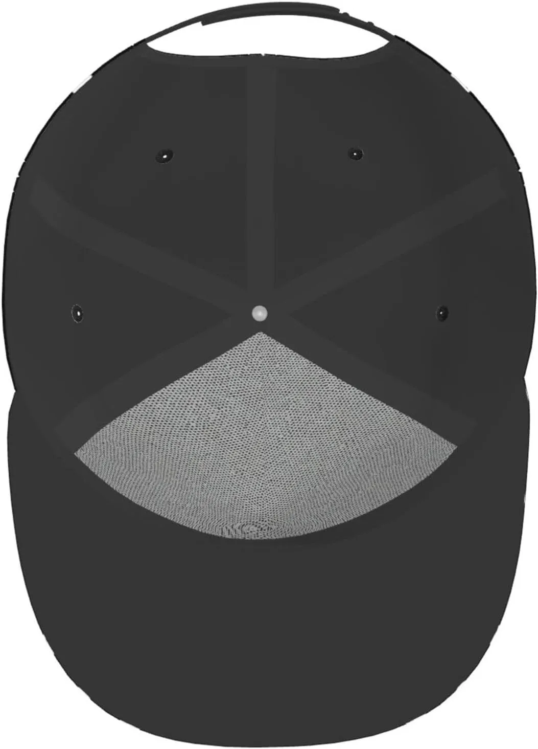 Funny Baseball Cap, Flat-Brimmed Hat, Adjustable Snapback Hat for Men and Women