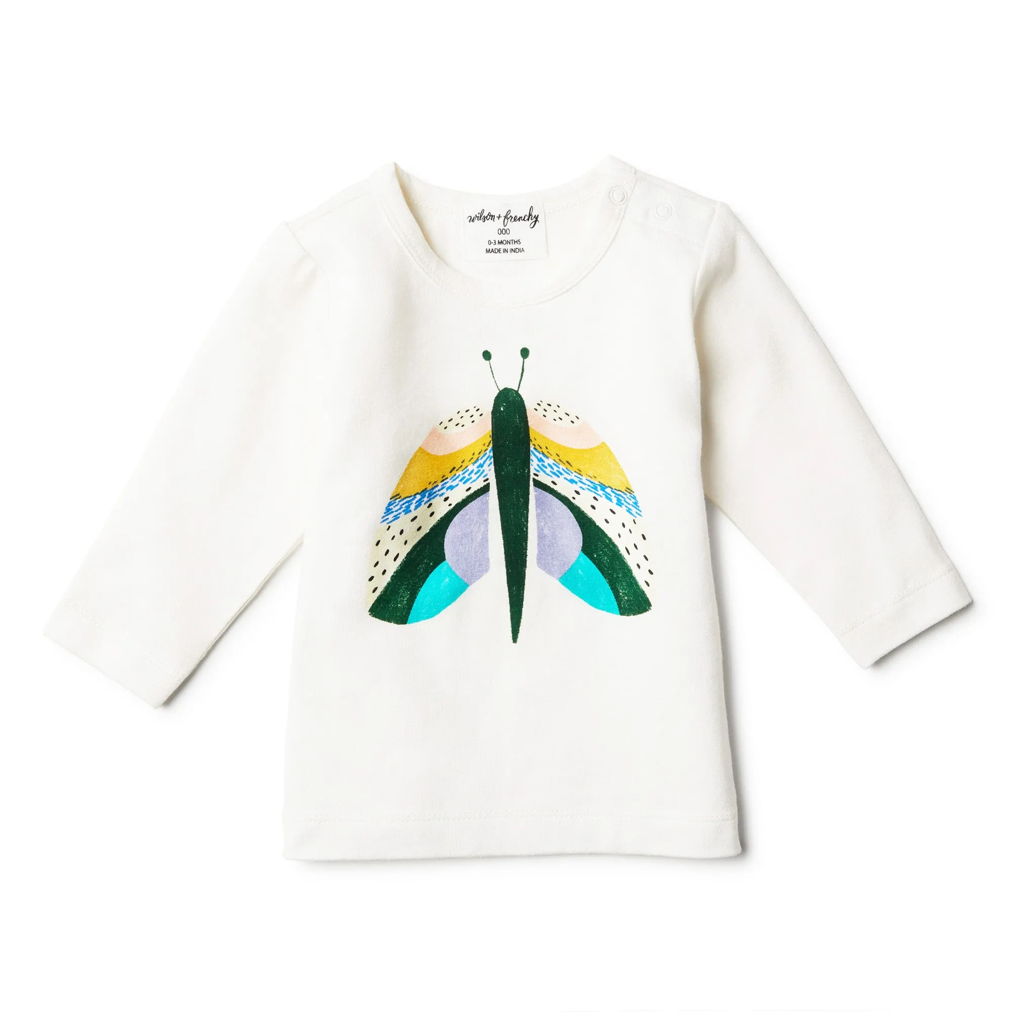 ORGANIC FLUTTER BY LONG SLEEVE TOP