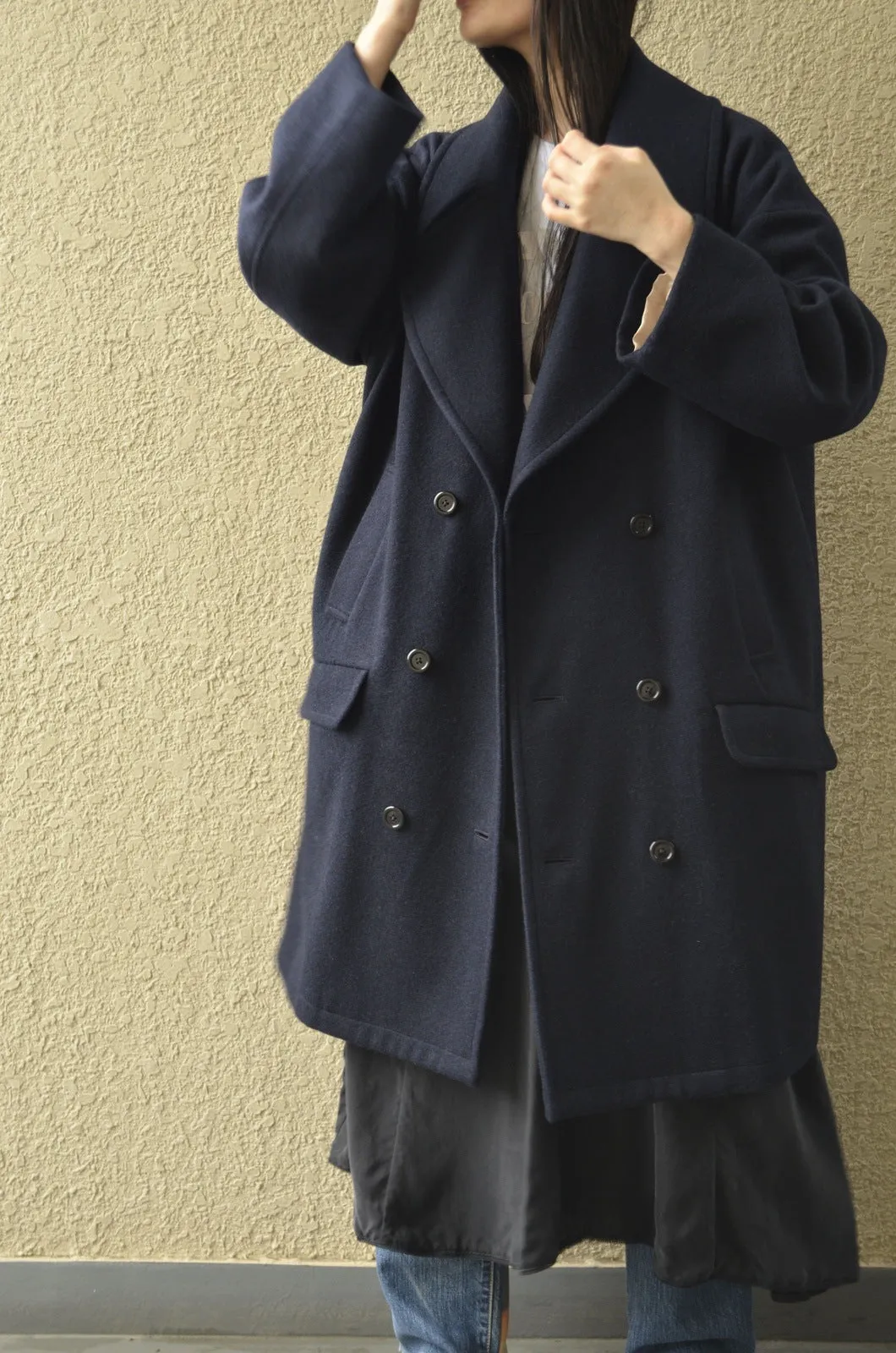 P-COAT/SHORT_NAV/CAT
