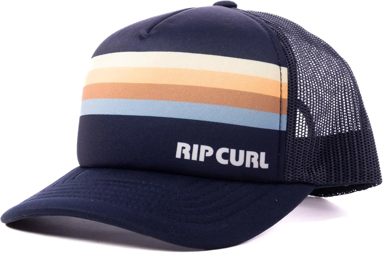 Rip Curl Youth Trucker Hat with Snapback Closure and Mesh Back-Adjustable, Breathable Cap for Boys & Girls