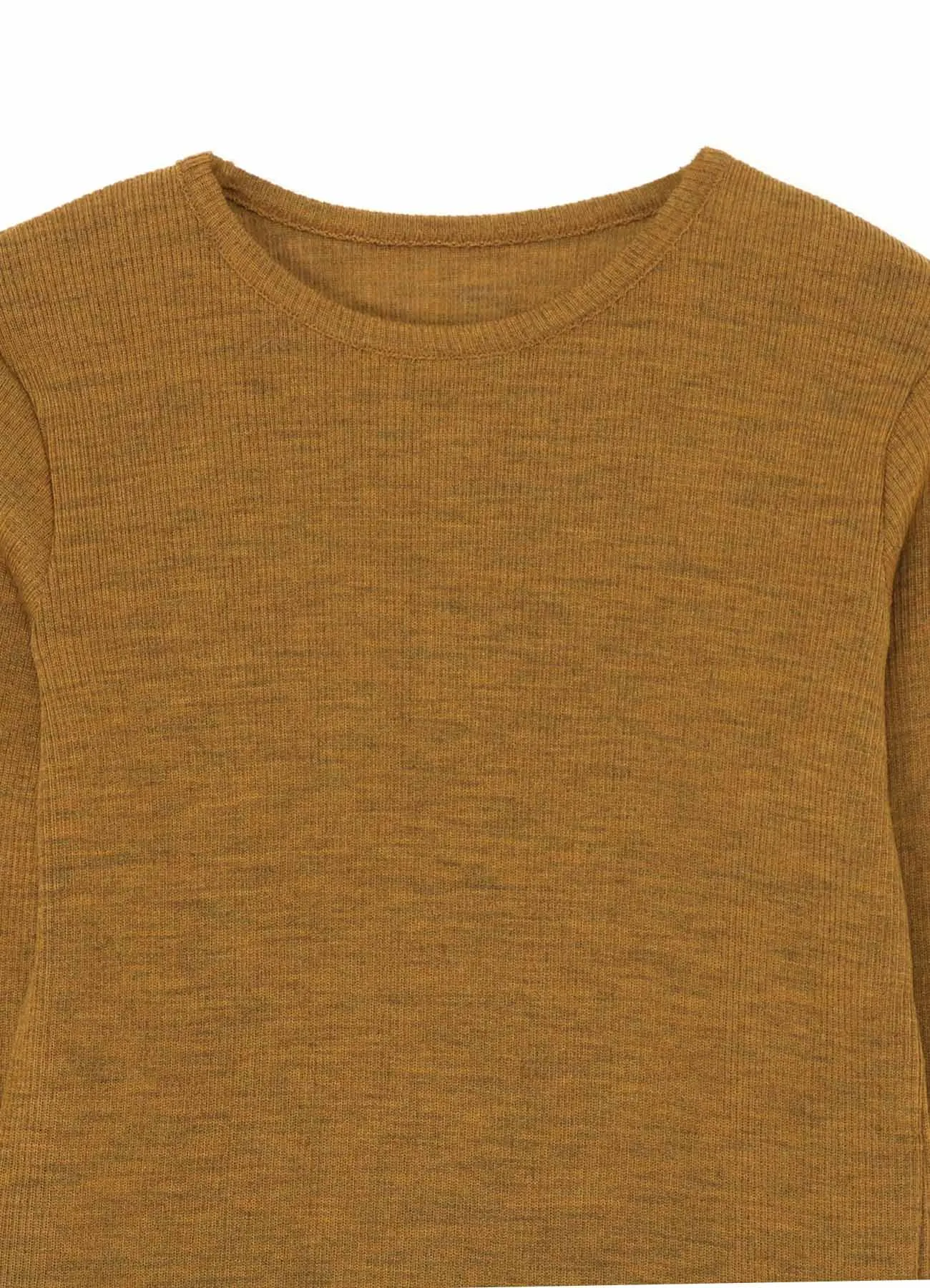 ROUND NECK LONG SLEEVE T-SHIRT