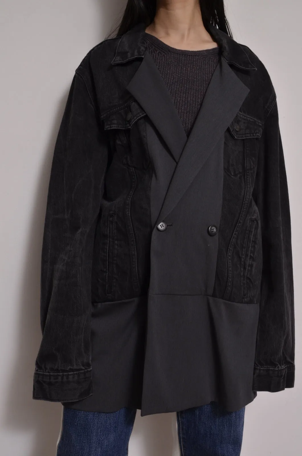UNION DENIM JK 20SS/CHC*BLK