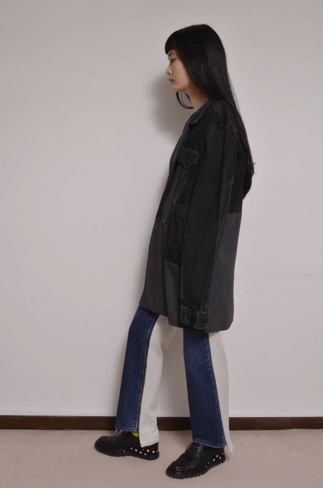 UNION DENIM JK 20SS/CHC*BLK