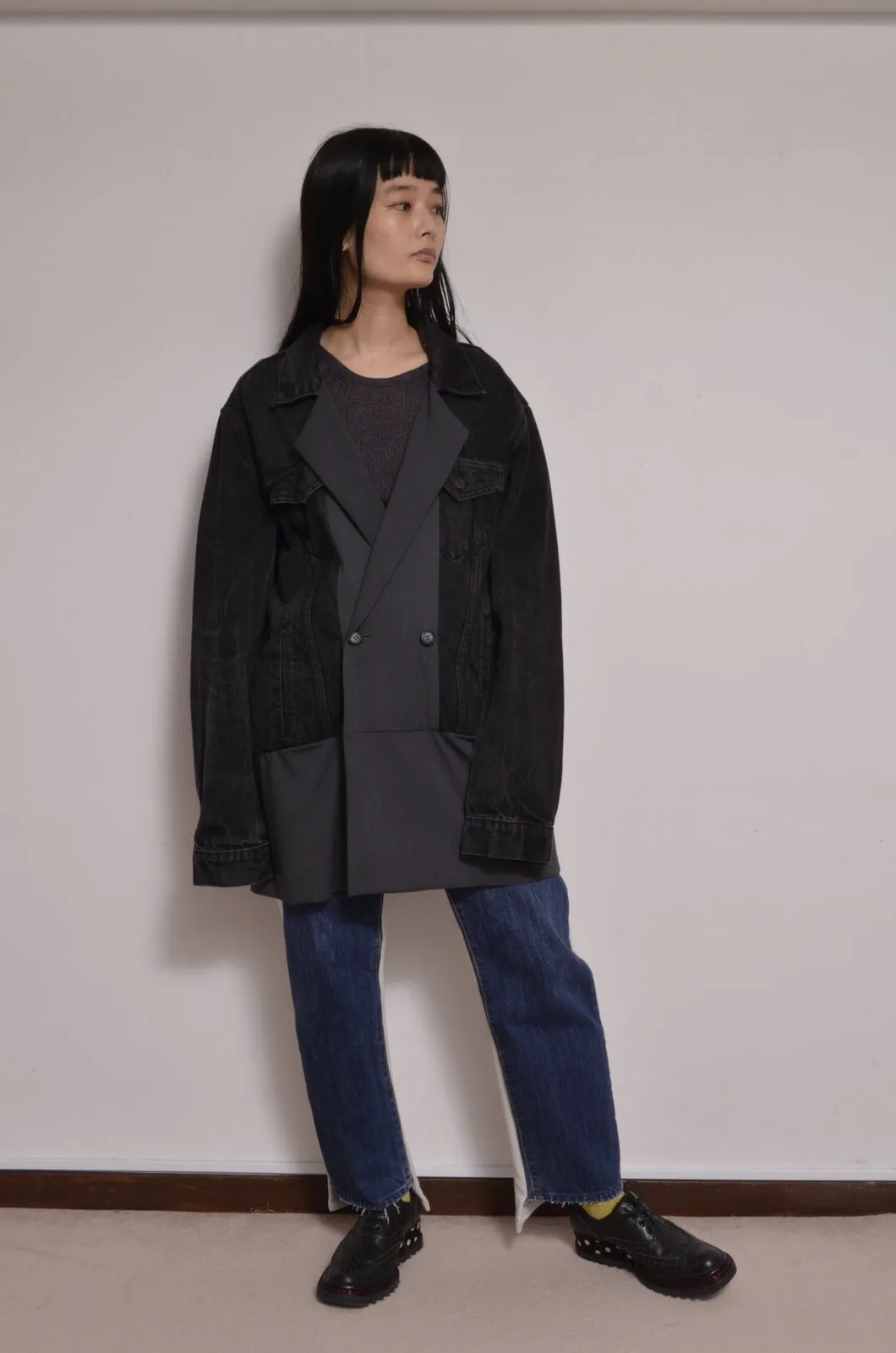 UNION DENIM JK 20SS/CHC*BLK