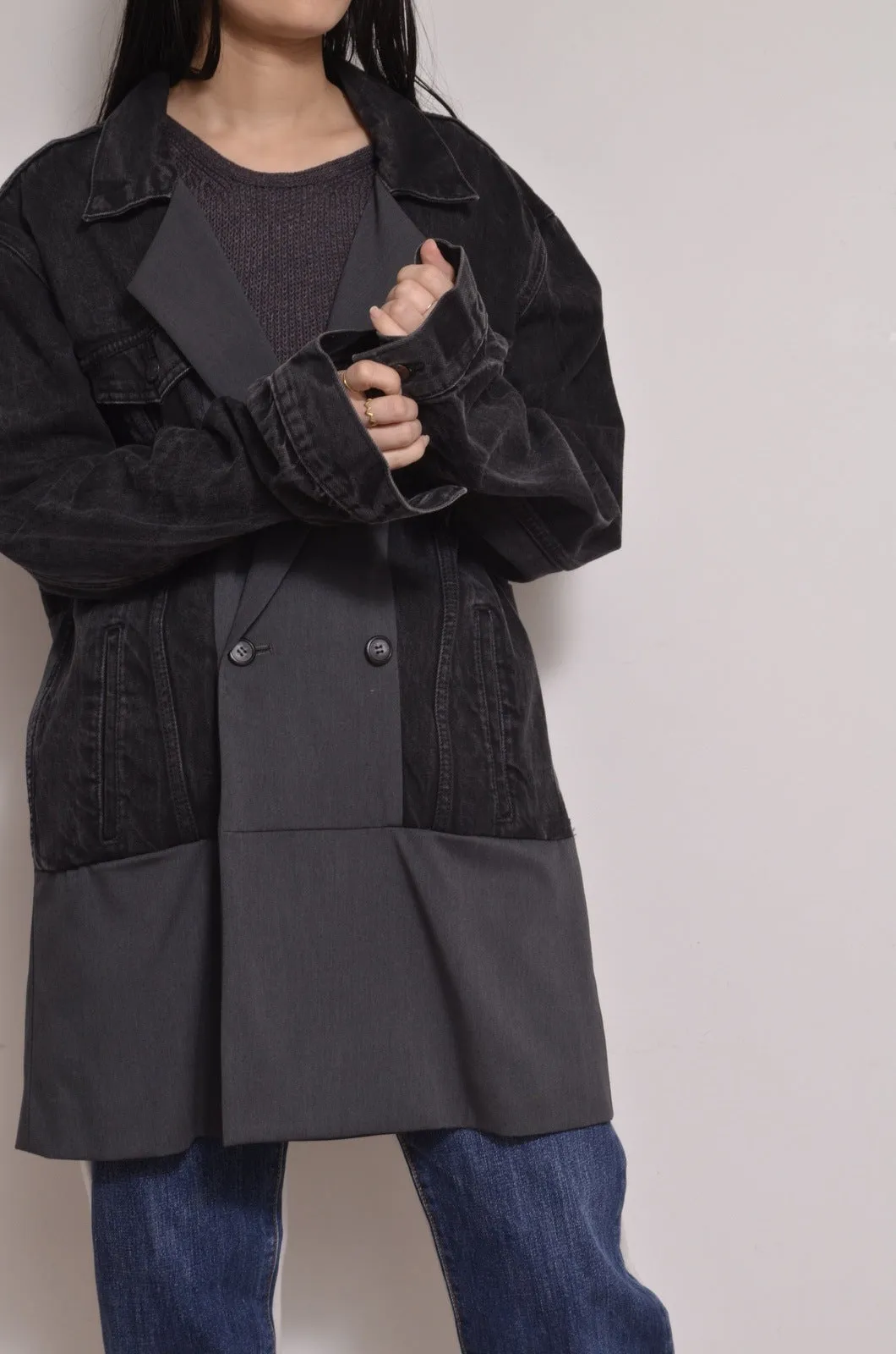 UNION DENIM JK 20SS/CHC*BLK