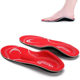 Walkomfy Pain Relief Orthotics, Plantar Fasciitis Arch Support Insoles Shoe Inserts for Maximum Support/All-Day Shock Absorption/Designed for Men and Women 26cm