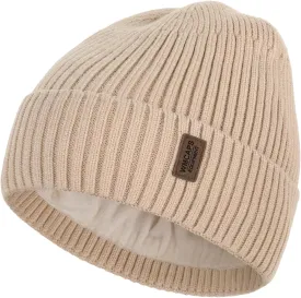 Wmcaps Warm Beanie for Men Women, Fleece Lined Beanie Warm Winter Caps Unisex Fashion Knit Cuffed Cap