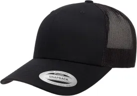 Yupoong Classic Premium Mesh 6 Panel Retro Trucker Cap | Mid Profile Snapback | OSFA | Bulk Pack Available
